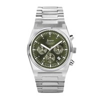 Accurist Origin 41 Mm Runde Silberne Herren-Analoguhr Mit Silbernem Armband