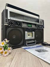 Victor RC-838 Boombox Cassette Radio Serviced Working Vintage Japan