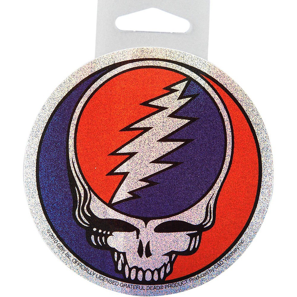 Блестящая наклейка Grateful Dead