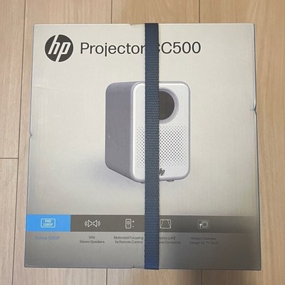 HP CC500 Full HD 1080P Projector 500lm HDMI Home Theater Used