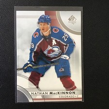 2023-24 Upper Deck SP Authentic Nathan MacKinnon #87
