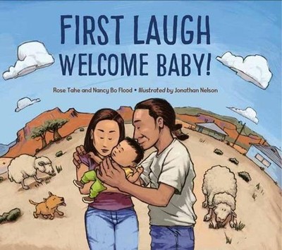 First Laugh--Welcome, Baby! by Nancy Bo Flood (English) Hardcover Book