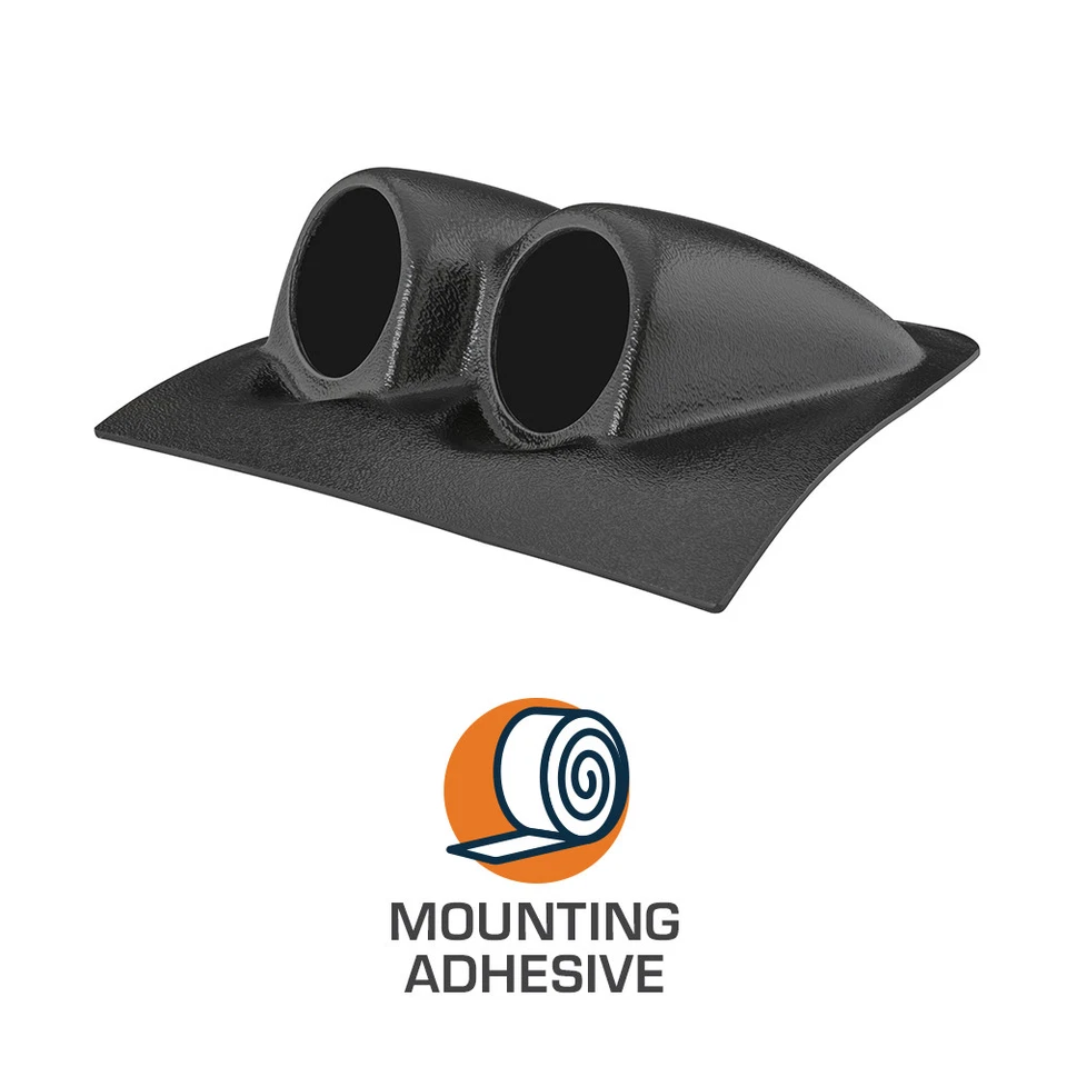 GlowShift 52mm Black Dual Gauge Dashboard Pod for 2004-2006 Pontiac GTO - Image 4 of 4