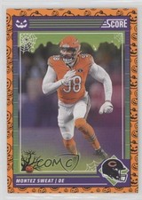 2024 Panini Score-A-Treat Pumpkins Montez Sweat #51 2vh