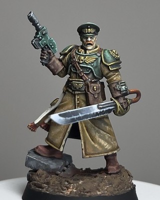 Warhammer 40k Astra Militarum Cadian Castallan Imperial Guard Pro-painted