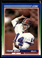 1990 SCORE FRANK REICH #340 BUFFALO BILLS 3259
