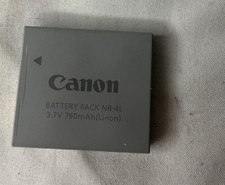 Canon OEM NB-4L Battery Pack for PowerShot SD30 40 200 300 400 430 450
