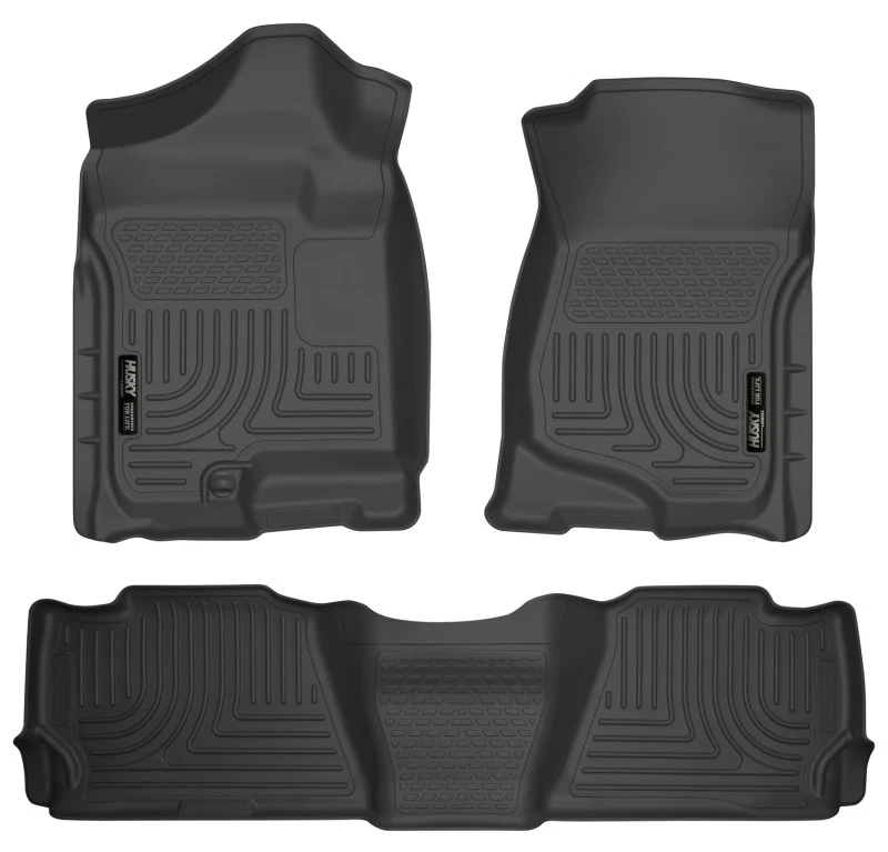 Forros de piso Husky Liners 98251 WeatherBeater para Cadillac Escalade 2007-2014 Foto 2 de 4