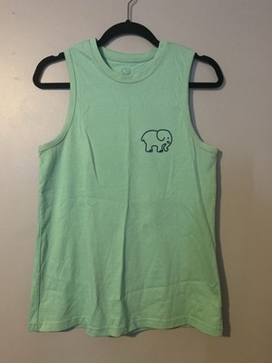 Ivory Ella Teal Woman s Muscle Tank Top Size Small EUC