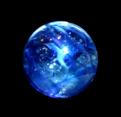 ALLEY AGATE     BLUE OCEAN GRASS        Pretty Colors  NM+