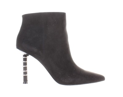 JLO by Jennifer Lopez Womens Porchia 2 Black Ankle Boots Size 8.5 (7763753)