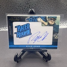 2012 Signature Series Ryan Cook Rated Rookie Patch Auto Autograph /299
