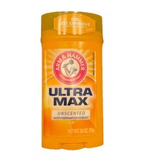 Arm  Hammer Ultra MAX Deodorant- Cool Blast- Solid - 2.6oz- Made with Natural