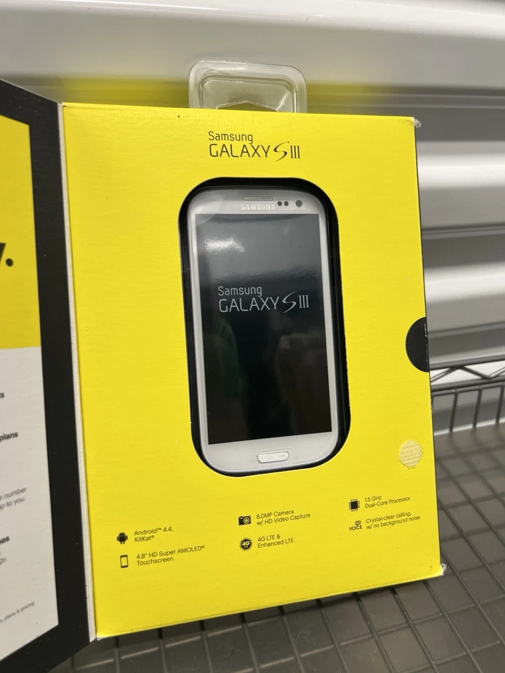 Samsung Galaxy S III SPH-L710T - 16GB - Marble White (Sprint) NEW SEALED - Image 3 of 4