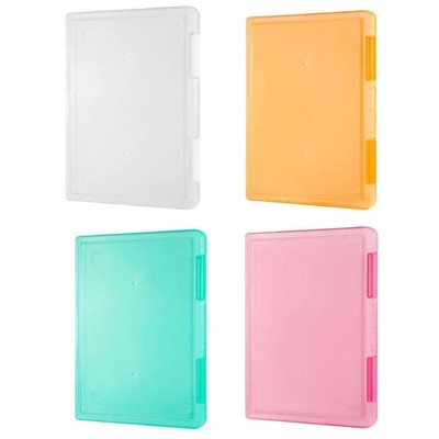 Plastic Document Paper File Case Desk File Organizer Container for School Office