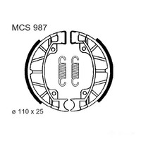 Bremsbacken Vorn Trw MCS987 FüR Piaggio Sfera 50 1 Tt Kat 1991-96