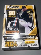2024 Panini Donruss Baseball Blaster Box Sealed (6 Packs) Orange & Purple Laser