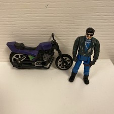 1985 Kenner M.A.S.K. Maske Piranha Fahrzeug Sly Rax Figur 