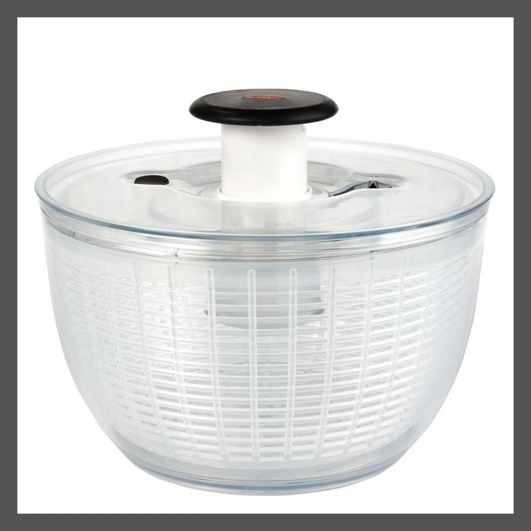 OXO Plastic Salad Spinner Easy One-Hand Use Dishwasher Safe
Opens in a new window or tab