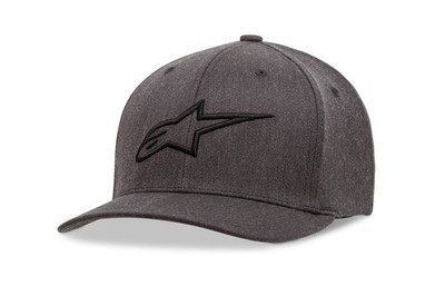 Cap Alpinestars Curve Charcoal Schirmmütze Kappe Mütze Grau