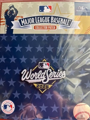 2025 WORLD SERIES JERSEY STYLE PATCH MLB BASEBALL DODGERS CHAMPIONS SHIP  11/15