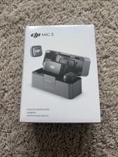 DJI Mic 3 2TX 1RX ChargingCase Wireless Microphone NEW