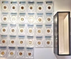 Lincoln Wheat Cent 28-Coin Set - PCGS Certified - 1952 to 1958 - All Mint State
