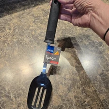 1999 Vintage Ecko Black Nylon Slotted Spoon New Made In China 