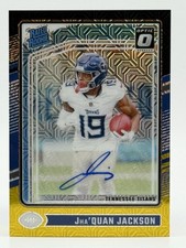 2024 Panini Optic Choice Dragon Scale Jha'Quan Jackson #253 Rated Rookie Auto/60