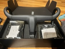 EXS Compact Integrated Aerover Bar Stem 380mm 120mm Carbon Cockpit