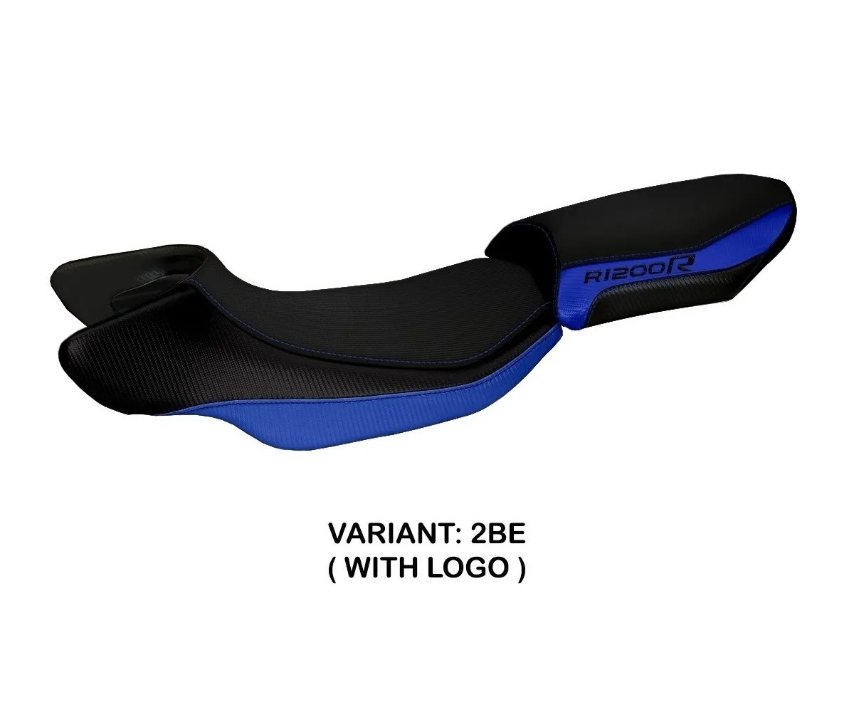 Seat saddle cover Aurelia Color 2 Blue (BE) TPZ Italia BMW R 1200 R 2015 2018 8o