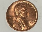 1963-D LINCOLN MEMORIAL PENNY, VF/AU, "L" ON RIM, "IN GOD WE TRUST" DOUBLED — photo 1