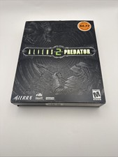 NEW sealed ALIENS vs PREDATOR 2 Windows 95 98 PC CD-ROM Versus BIG BOX Sierra A1