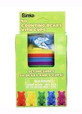 50 Counting Bears with 5 Cups