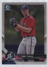 2018 Bowman Chrome Prospects Refractor 59/499 Mike Soroka #BCP89 Rookie RC