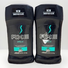 2 axe 48h dry apollo deodorant 2.7oz ea SCUFFED EXTERIOR