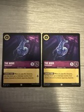Disney Lorcana The Nokk Mythical Spirit 36/204 Shimmering Skies 2 card lot (2)