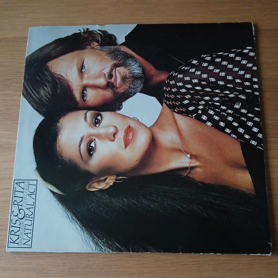 Kris Kristofferson & Rita Coolidge - Natural Act -  12" vinyl LP album  - Image 2 of 4