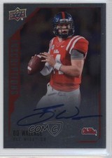 2015 Upper Deck Inscriptions Bo Wallace #BW Auto 2u3