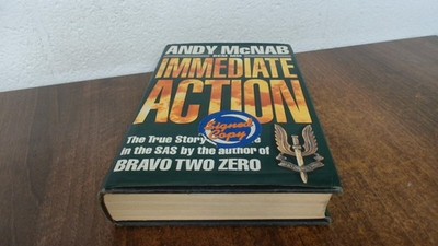 			Immediate Action (Signed.), Andy McNab, Bantam Press, 1995, Hardc		