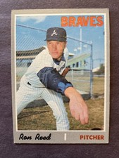 1970 Topps #546 Ron Reed Atlanta Braves