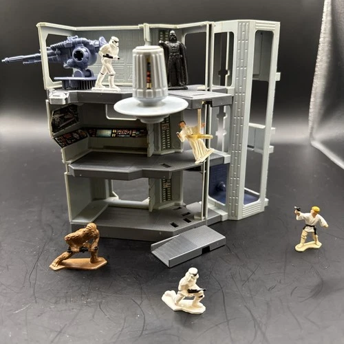 Star Wars 1982 Micro Collection Death Star Escape Action Playset by Kenner