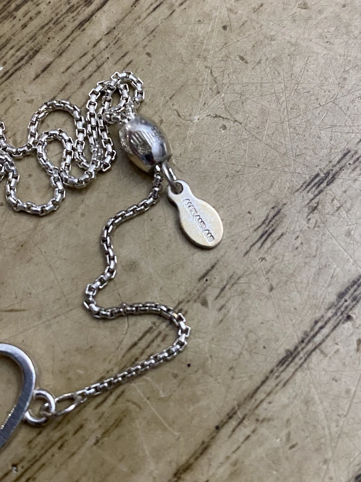 Alex & Ani 925 Sterling Silver Open HEART Slide Adjustable Bracelet - Image 4 of 4