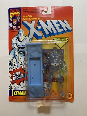 1993 Marvel X-Men Iceman Blue Action Figure