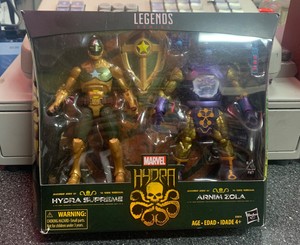 marvel legends arnim zola and supreme captain america