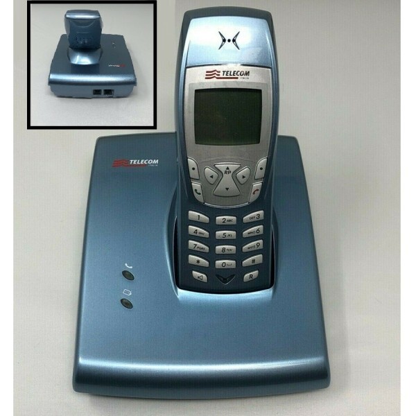 Telefono Cordless Telecom Sirio 187 Plus Vivavoce Rubrica Tastiera Illuminata