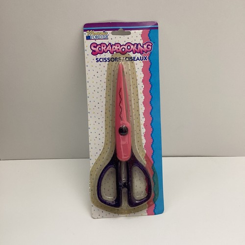 Memories Forever Scrapbooking Scissors #26026-PE-000 Paper Craft VTG 1999 NOS