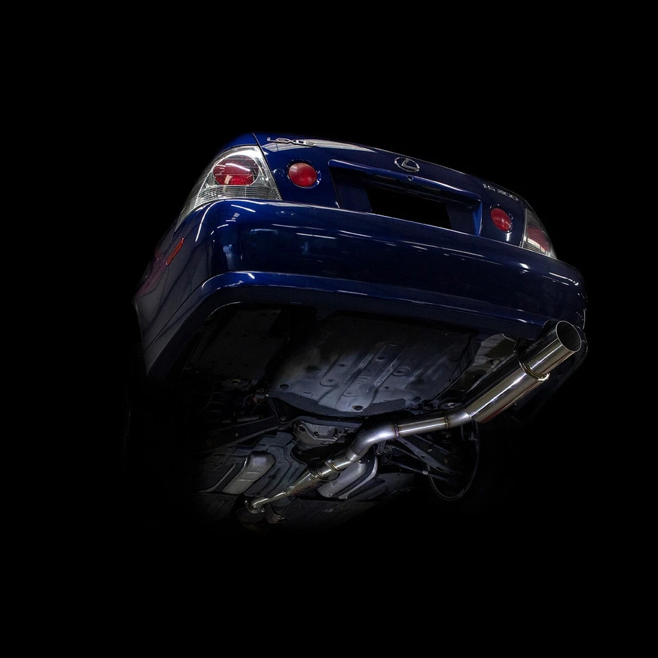 Sistema de escape de salida única ISR Performance GT para Lexus IS200 IS300 XE10 99-05 Foto 2 de 4