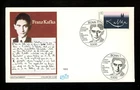 Postal History Germany #1395 FDC Franz Kafka Author Judaica 1983 Bonn