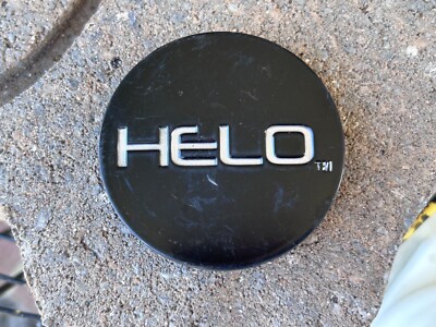 HELO CUSTOM WHEEL CENTER CAP BLACK FINISH # 1513C01 S1311-03-40